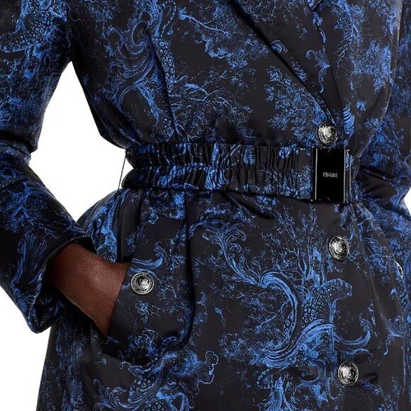 L’Agence Willene Puffer Coat – Designer Belted Winter Jacket NWT Size Small - Picture 6 of 7